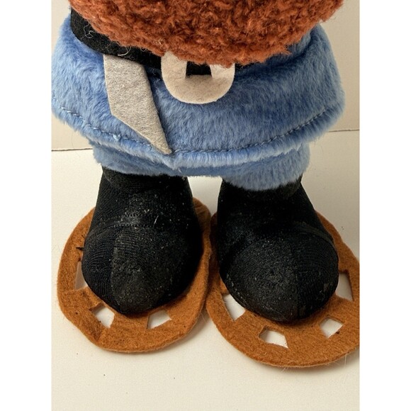 1999 CVS STUFFINS Rudolphs Island Of Misfit Toys YUKON CORNELIUS 7” Doll Plush - Picture 11 of 11